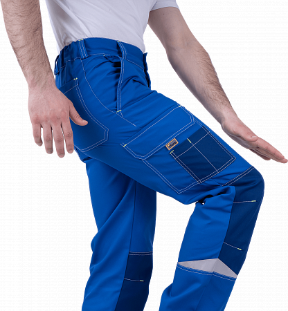 Брюки ТУРБО SAFETY летние, 33%ХБ 67%ПЭ, Томбой, пл. 245 г/м²